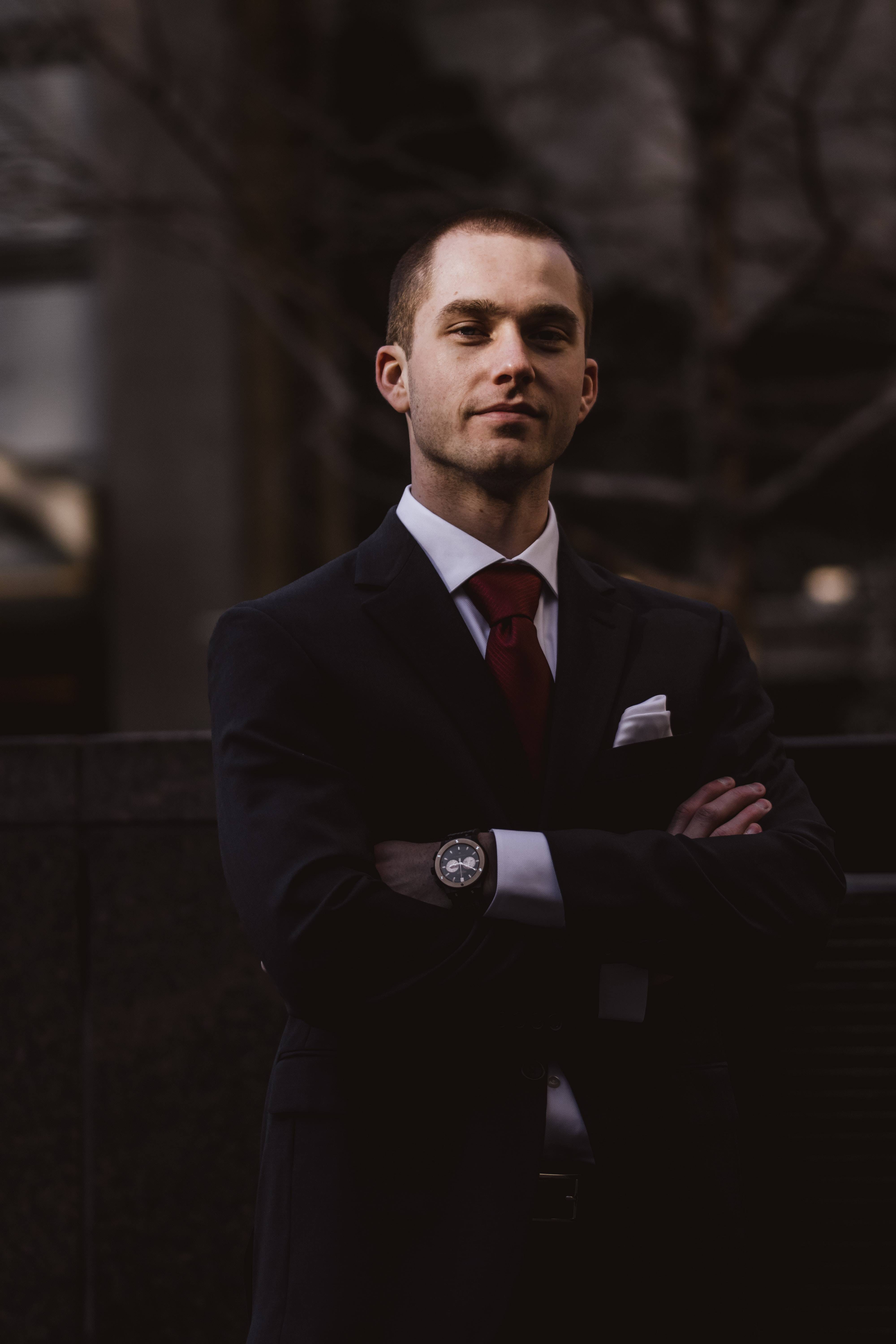 Professional businessman in a suit